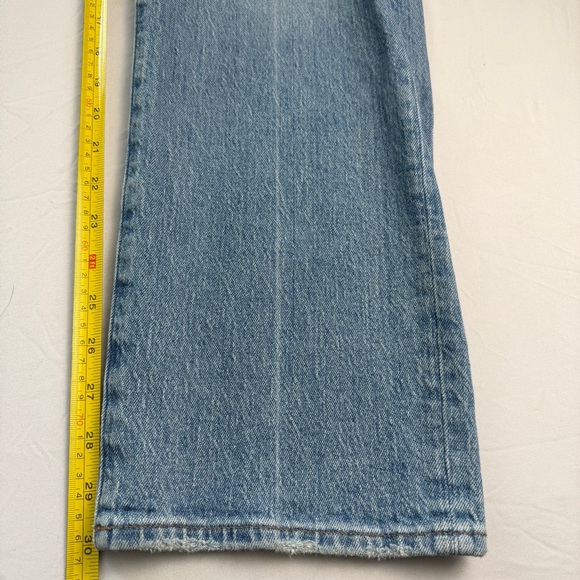 Madewell Curvy 90s Straight Jeans Women’s 28 High Rise Stretch Classic Casual - Picture 11 of 13